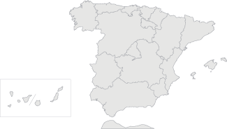 Mapa de España - Guía Repsol de alimentos y bebidas