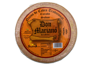 Queso de cabra pasta prensada Don Mariano de la Sierra Queso de cabra pasta prensada Don Mariano de la Sierra